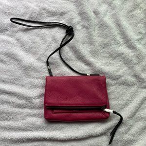 Coach Hot Ink Small Crossbody Thin Textured Leather